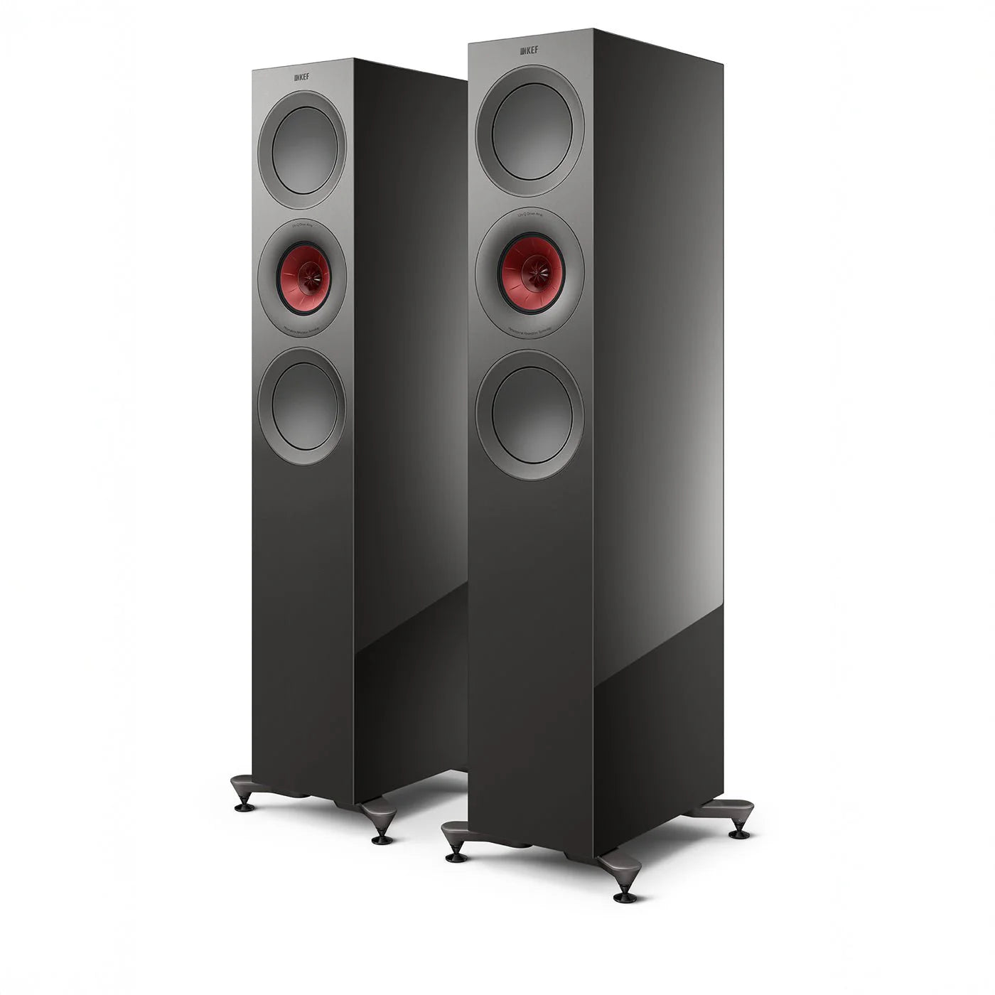 KEF R7 Luidspreker Titanium Gloss