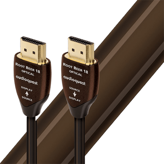 AudioQuest Root Beer Actieve Optische HDMI cable