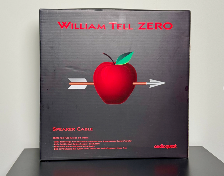 AudioQuest William Tell ZERO Luidsprekerkabel 3,50 meter (Occasion)