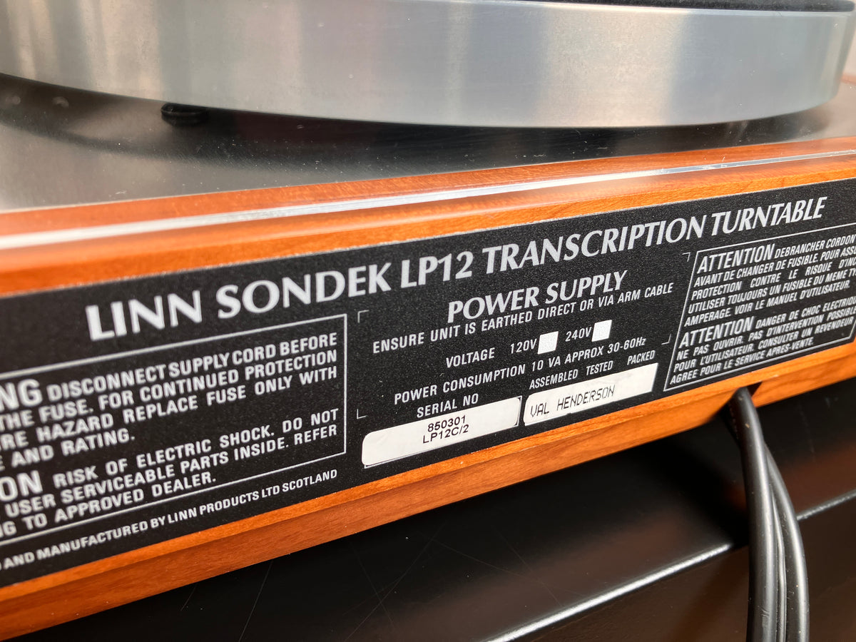 Linn Sondek LP12 met Cirkus, Trampolin en Krane arm (Occasion)